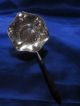 International Silver Co Antique Sterling Tea Strainer With Wooden Handle Flatware & Silverware photo 1