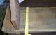 Primitive Old Wood Farm Barn Tool Box / Carrier Make Do Shelf Primitives photo 10