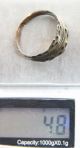 Ancient Old Viking Bronze Ornament Ring (oct15) Viking photo 5