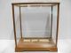 The Glass Case (display Cases) Of The Wooden Frame.  Japanese Antique. Display Cases photo 4
