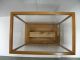 The Glass Case (display Cases) Of The Wooden Frame.  Japanese Antique. Display Cases photo 8