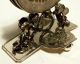 Antique Wilcox Silver Plate Lyre Shaped Sheet Music Holder With Cherubs Other Antique Instruments photo 6