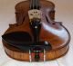 Antique 1927 Heinrich Th.  Heberlein Jr.  Violin - Ready For Playing 4/4 String photo 3
