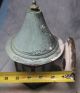 Vintage Mid Century Porch Light Wall Copper Round Roof Slag Glass Salvage Shabby Chandeliers, Fixtures, Sconces photo 5