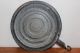 Gray Mottled Skillet Lid Pot Pan Cover Enamelware Vintage Kitchen Cookware Decor Metalware photo 4