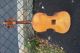 Old Antique Tiger Maple Violin & Repair As Found In Estate String photo 3