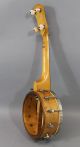 Antique Classic Early - 20thc Slingerland May - Bell Birdseye Maple Banjo - Uke,  Nr String photo 3