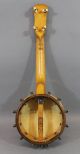 Antique Classic Early - 20thc Slingerland May - Bell Birdseye Maple Banjo - Uke,  Nr String photo 4