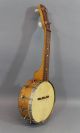 Antique Classic Early - 20thc Slingerland May - Bell Birdseye Maple Banjo - Uke,  Nr String photo 5