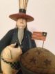 Williraye Studio Uncle Sam Americana - Collectable - Folk Art - July 4 - Patriotic - Prim Primitives photo 1