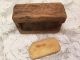 Authentic Primitive Vtg,  Antique Wood Soap Dish,  Hand Made Grungy Primitives photo 3