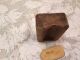 Authentic Primitive Vtg,  Antique Wood Soap Dish,  Hand Made Grungy Primitives photo 6