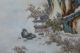 Very Rare Hand - Painting The Landscape Of Large Porcelain Ceramic Plate Plates photo 9