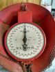 Vintage W.  B.  Scott Co.  Hanging Weight Scale With Chains,  Red,  Patented 1912 Scales photo 4