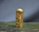 Interesting And Rare Pre Columbian Gold Bead With Figure Peru Chimu Culture The Americas photo 1