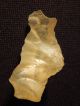 Translucent Prehistoric Tool Made From Libyan Desert Glass Found In Egypt 6.  79gr Neolithic & Paleolithic photo 8