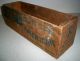 Vintage Rustic Wooden Kraft White American Cheese Box Kraft - Phenix Chicago Boxes photo 2