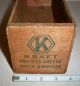 Vintage Rustic Wooden Kraft White American Cheese Box Kraft - Phenix Chicago Boxes photo 6