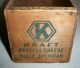 Vintage Rustic Wooden Kraft White American Cheese Box Kraft - Phenix Chicago Boxes photo 8
