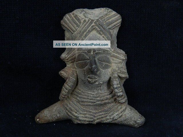 Ancient Teracotta Mother Goddess Torso Indus Valley 600 Bc S2351 Neolithic & Paleolithic photo