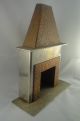 Architectural Model / Miniature Fireplace Mantle All Metal Handmade Fireplaces & Mantels photo 5