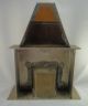Architectural Model / Miniature Fireplace Mantle All Metal Handmade Fireplaces & Mantels photo 7