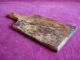 Early Antique Wooden Treen Cutting Dough Board Patina Aafa Lollipop Top 1900 ' S Primitives photo 1