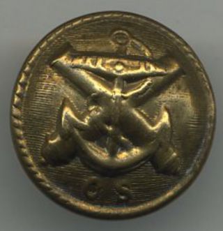 Confederate Navy Button - Albert ' S Cs 74b Unauthenticated - Confederates photo