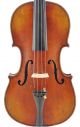 Fine,  Antique - Stowasser Janos - Labeled Old 4/4 Violin String photo 2
