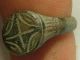 Rare Ancient Roman Soldiers Sun God Sol Invicto Cross Star Ring Artifact Marks Roman photo 1