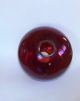 Antique 4 1/2 Inch Ruby Red Glass Lightning Rod Ball Weathervanes & Lightning Rods photo 2