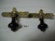 Antique Eastlake Teardrop Drawer Pull Large Back Plate Drawer Pulls photo 3