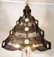 Vintage Antique Filigree Chandelier Crystals Is For One.  Two Available Chandeliers, Fixtures, Sconces photo 3