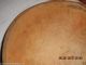 Early 19th Century American Birdseye Maple Wooden Bowl Thick Out Of Round Shape Primitives photo 7