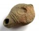 Finest Circa.  100 A.  D British Found Roman Period Terracotta Oil Lamp - Complete British photo 1