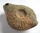 Finest Circa.  100 A.  D British Found Roman Period Terracotta Oil Lamp - Complete British photo 2