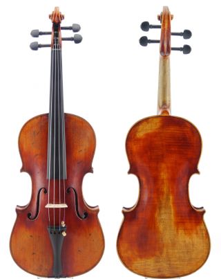 Rare,  Fine,  Antique - Damm Pal - Old 4/4 Master Violin photo