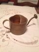 Old Mini Brass Watering Can,  Very Unique Spout Primitives photo 5