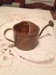 Old Mini Brass Watering Can,  Very Unique Spout Primitives photo 5