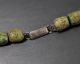 Vintage Fred Davis Taxco Mexico Sterling & Pre Columbian Stone Bead Necklace The Americas photo 8