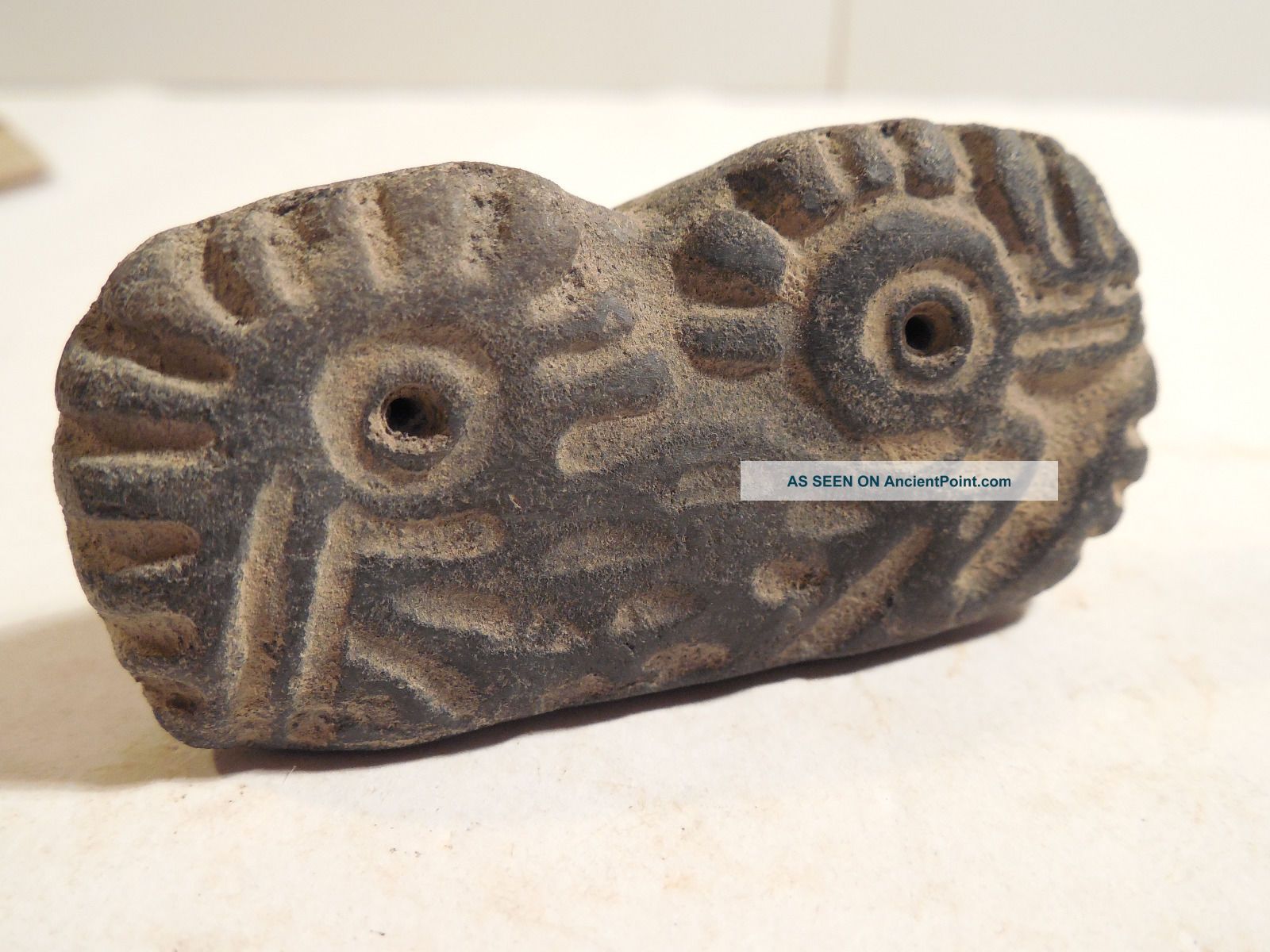 Chimu Bird Stamp Pre - Columbian Archaic Ancient Artifact Peru Moche Inca Mayan Nr The Americas photo
