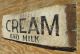 Primitive Cream Milk Sweet Corn Advertising Farm Sign Oak Barn Wood Old Store Primitives photo 5