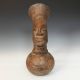 Vintage Figurative Terra Cotta Wine Vessel Mangbetu Congo Central Africa Sculptures & Statues photo 3