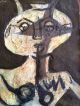 Old Oil On Canvas Painting Signed Picasso Cubist Surreal Modernist Masterpiece Other Antique Decorative Arts photo 3