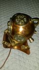 Collectible Sea Divers Helmet Solid Brass Us Navy Replica Mark V Nautical Decor Diving Helmets photo 3