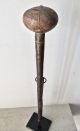 Old Club From Angola African Ethnic Tribal Staff Sword Spear Tchokwe Chokwe Other African Antiques photo 1