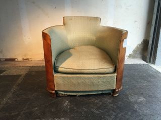 French Art Deco Club Chair photo