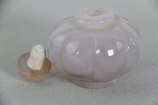 Rare Antique Chinese Numpkin - Shaped Snuff Bottle 20 photo