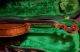 Old Violin Labeled Andreas Guarnerius String photo 7