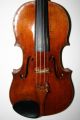 Old Antique 4/4 Schweitzer Pestini Violin 1814 Sound.  No R String photo 4